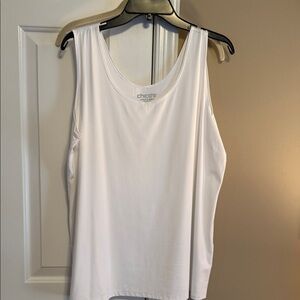 Chico's Classic White Tank Top